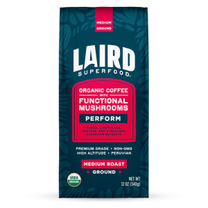 Organic PERFORM Functional Mushroom Coffee - Medium Roast Ground